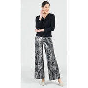 Clara Sun Woo Solid Black Ruched Cowl Neck Top