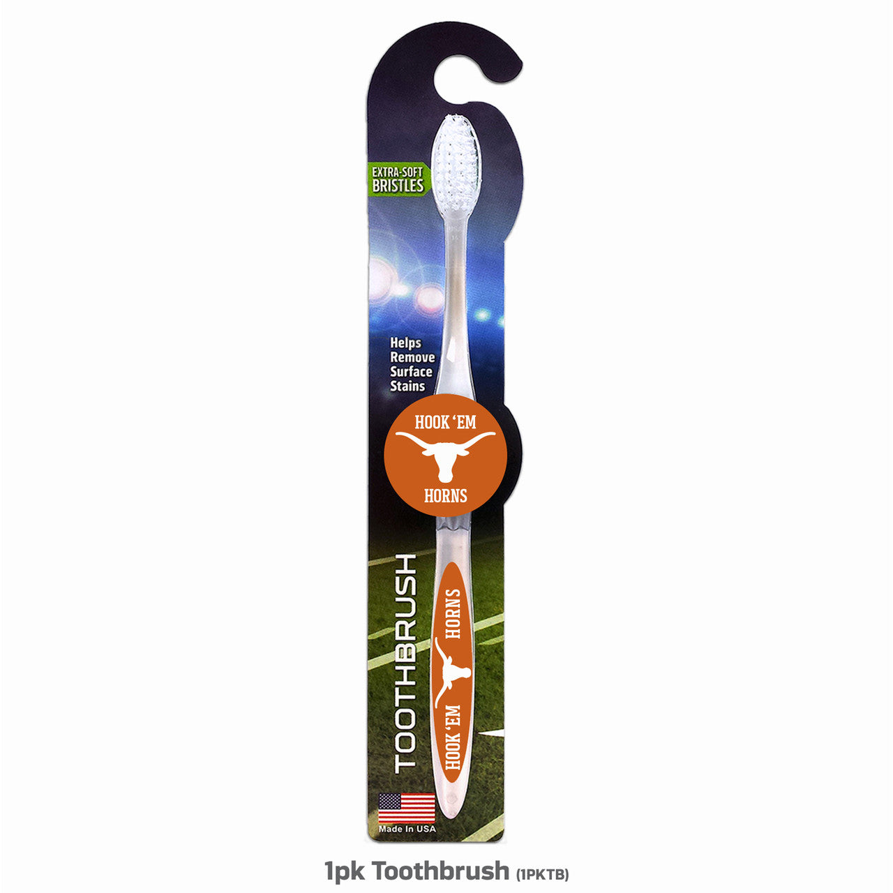 Texas Longhorn Toothbrush (TX-UT-1PKTB)