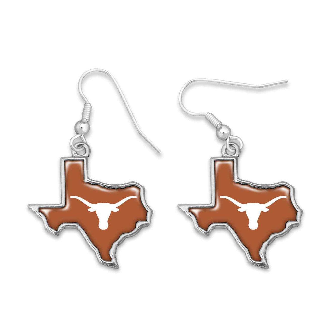 Texas Longhorn State of Mind Earrings (TEX43354)