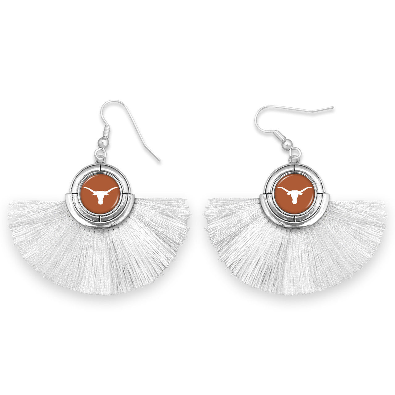 Texas Longhorn No Strings Attached Earrings (TEX43362)