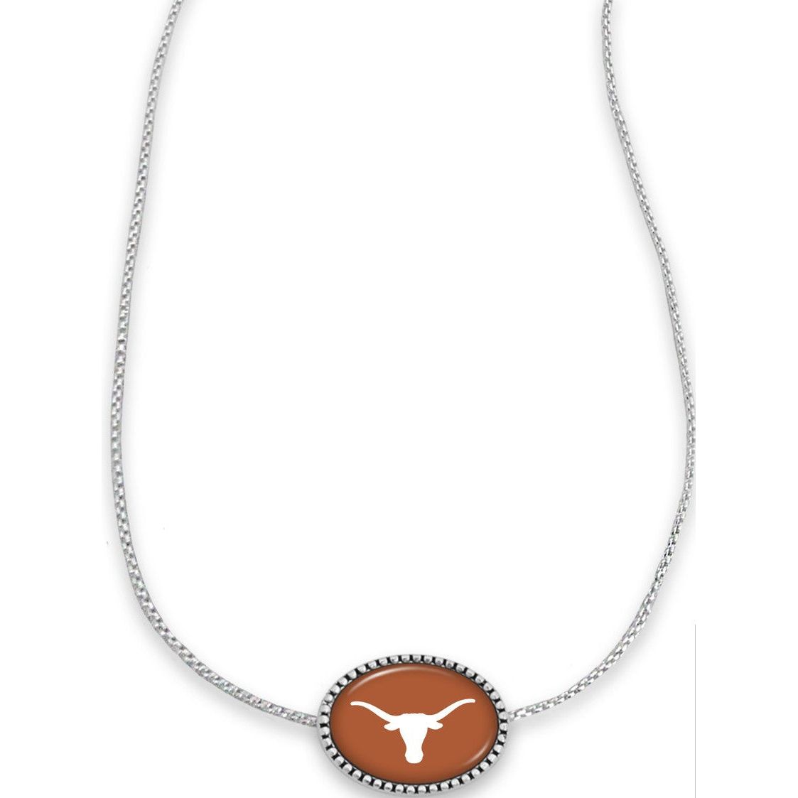 Texas Longhorn Kennedy Adjustable Necklace (TEX59448)