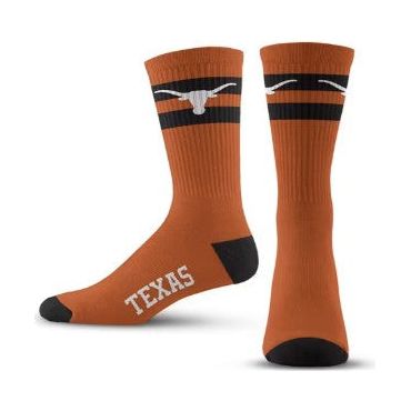 Texas Longhorn Youth TMC Two Stripe Crew Sock