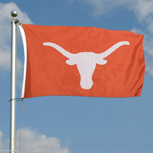Texas Longhorn Applique Logo 3' X 5' Flag (013030511)
