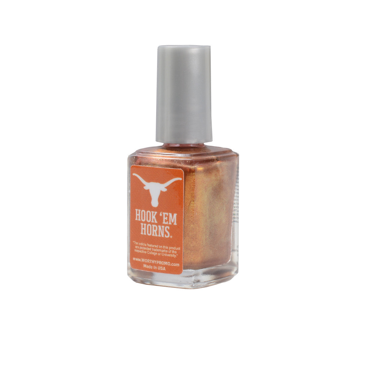 Pearlized Burnt Orange Nail Polish