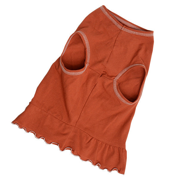 Texas Longhorn Embroidered Cheerleader Outfit for dogs (TEXAS5000DRESS)