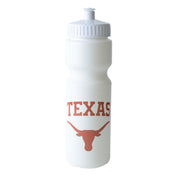 28oz Squeeze Texas Longhorn Water Bottle (G1070-1c)(White)