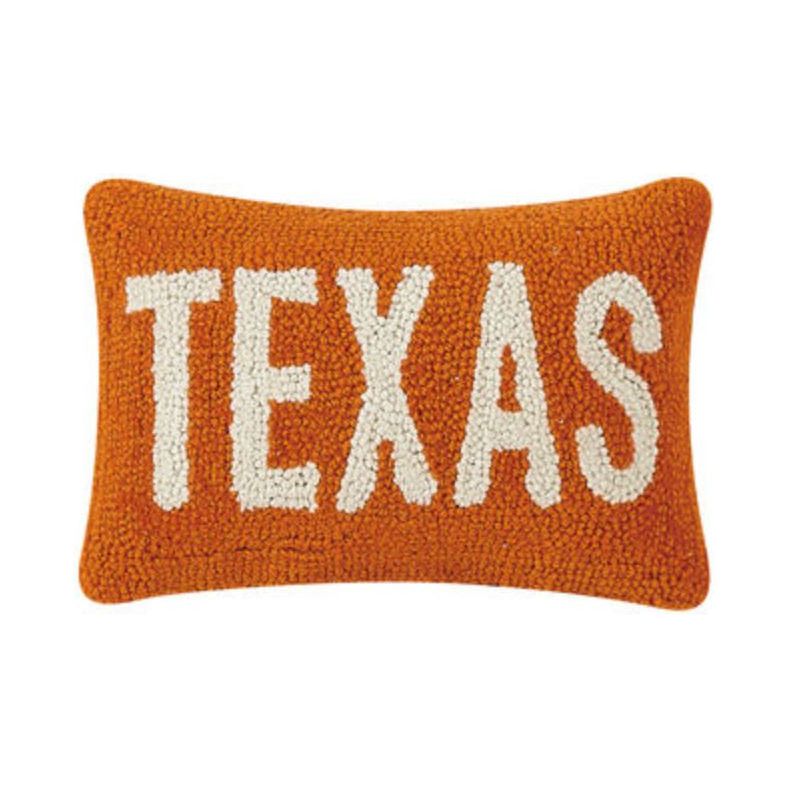 Texas in Burnt Orange Hook Pillow (30TG512C12OB)