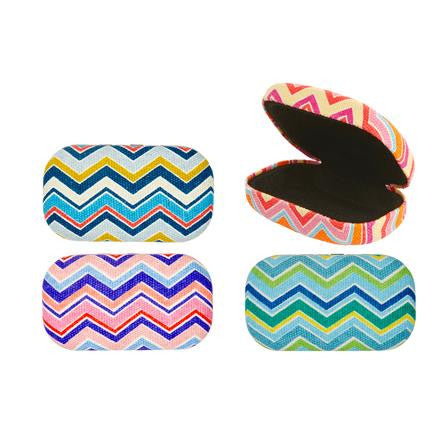 Kikkerland Portable Striped Mini Travel Case ( Color Chosen at Random)(OR107)