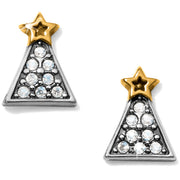 Brighton Frosted Christmas Tree Mini Post Earrings (J22252)