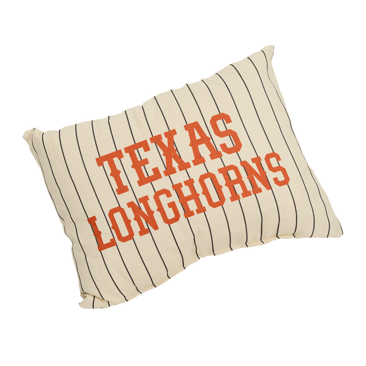 Texas Longhorn Pinstripe Pillow