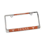 Texas Longhorn Standard License Plate Frame (UTX-STD-MASC)