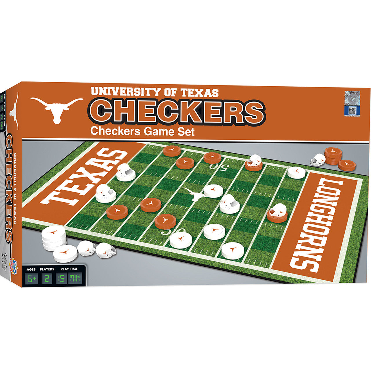 Texas Longhorn Checkers (UTX3030)