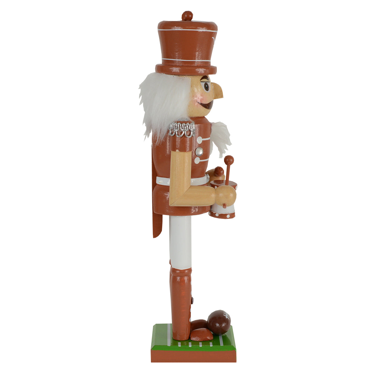 Texas Longhorn Masterpieces Wooden Collectible  12" Nutcracker (UTX4050)