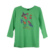 Sabaku Undeniable Attraction 3/4 Sleeve Tee (MEADOW GRN)