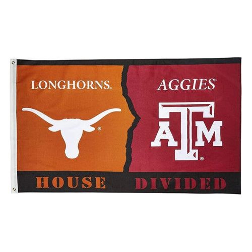 Texas Longhorn/ATM Rivalry 3' X 5' Flag (95340)