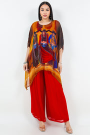 Sterling Styles Wild West 2 Way Cover Up  (VC126CUTOP)