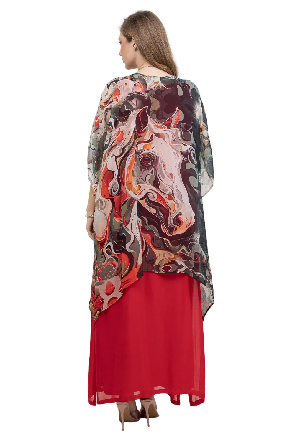 Sterling Styles Spirit Horse Cover Up  (VC327CUTOP)