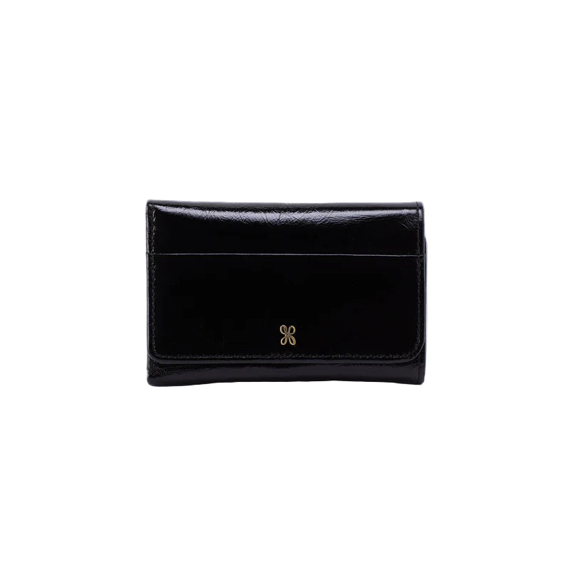 HOBO Jill Polished Leather Trifold Wallet (2 Colors)