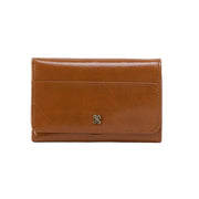 HOBO Jill Polished Leather Trifold Wallet (2 Colors)