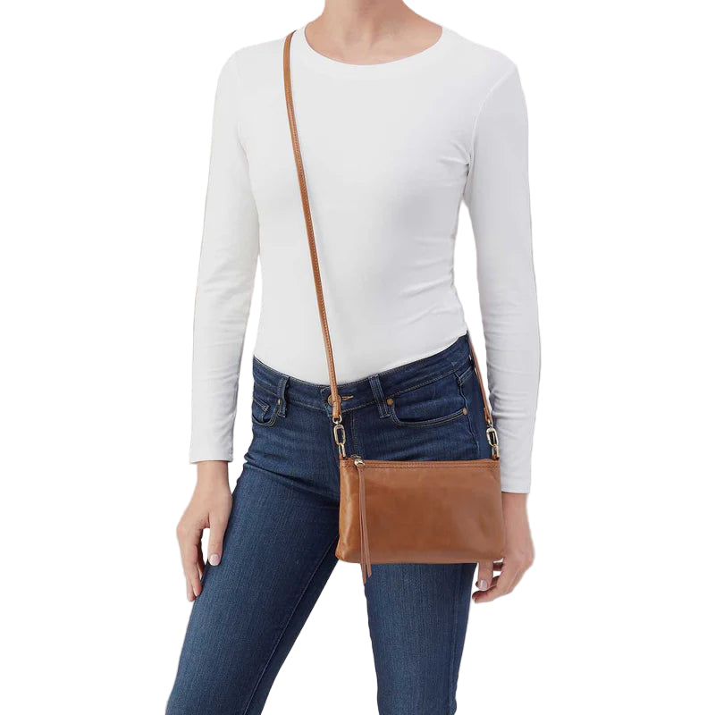 HOBO Darcy Polished Leather Crossbody (4 Colors)