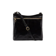 HOBO Cambel Polished Leather Crossbody (Black )(VI-35816BLK)