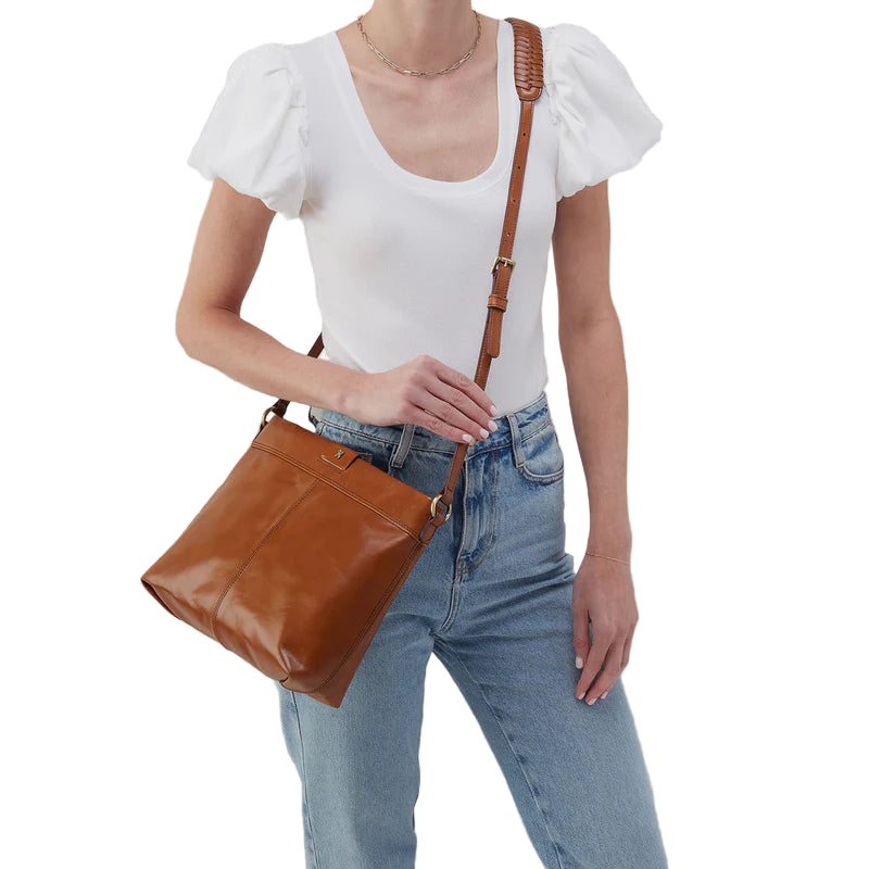 HOBO Romy Polished Leather Medium Crossbody (2 Colors)
