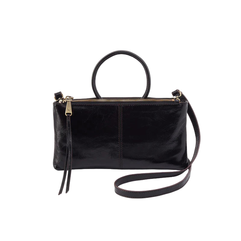 HOBO Sable Polished Leather Crossbody (3 Colors)