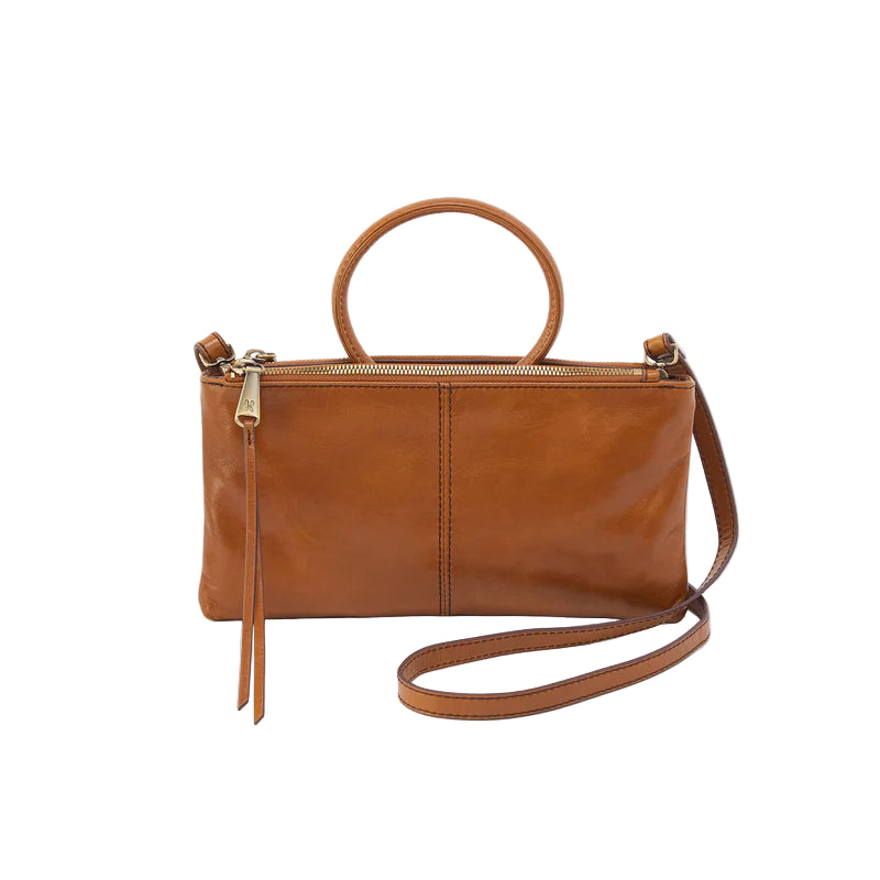 HOBO Sable Polished Leather Crossbody (3 Colors)