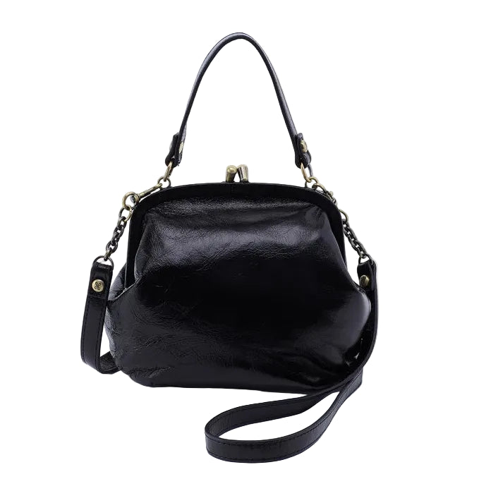 Hobo Alba Frame Crossbody Bag (Black)(VI-36150BLK)