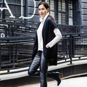Clara Sun Woo Cap Sleeve Pocket Long Vest (VPJK)