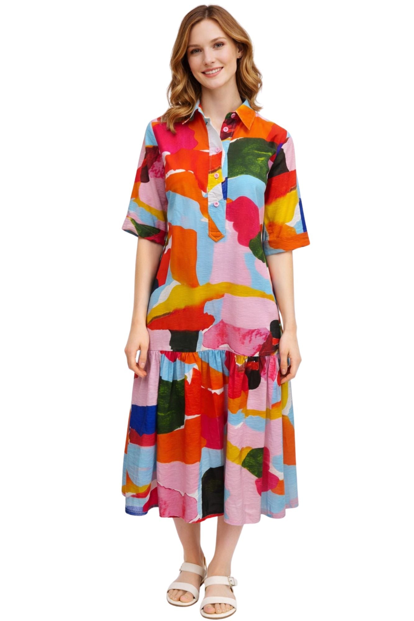 Lior Vega  Long Dress (Vega-40)(Turq & Caicos)