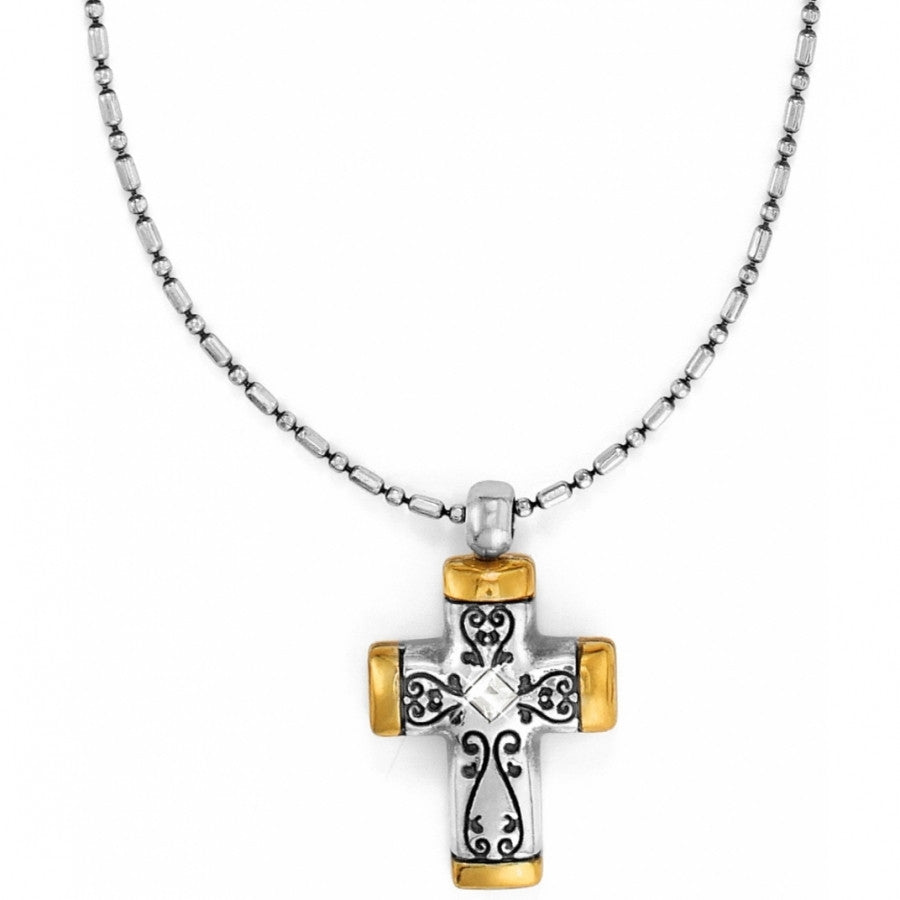 Brighton Venezia Petite Cross Necklace (JL2053)