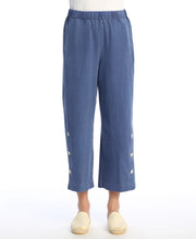 Jess & Jane Weekend Jersey Pants with Pockets & Side Buttons (3 Colors) (WK13)
