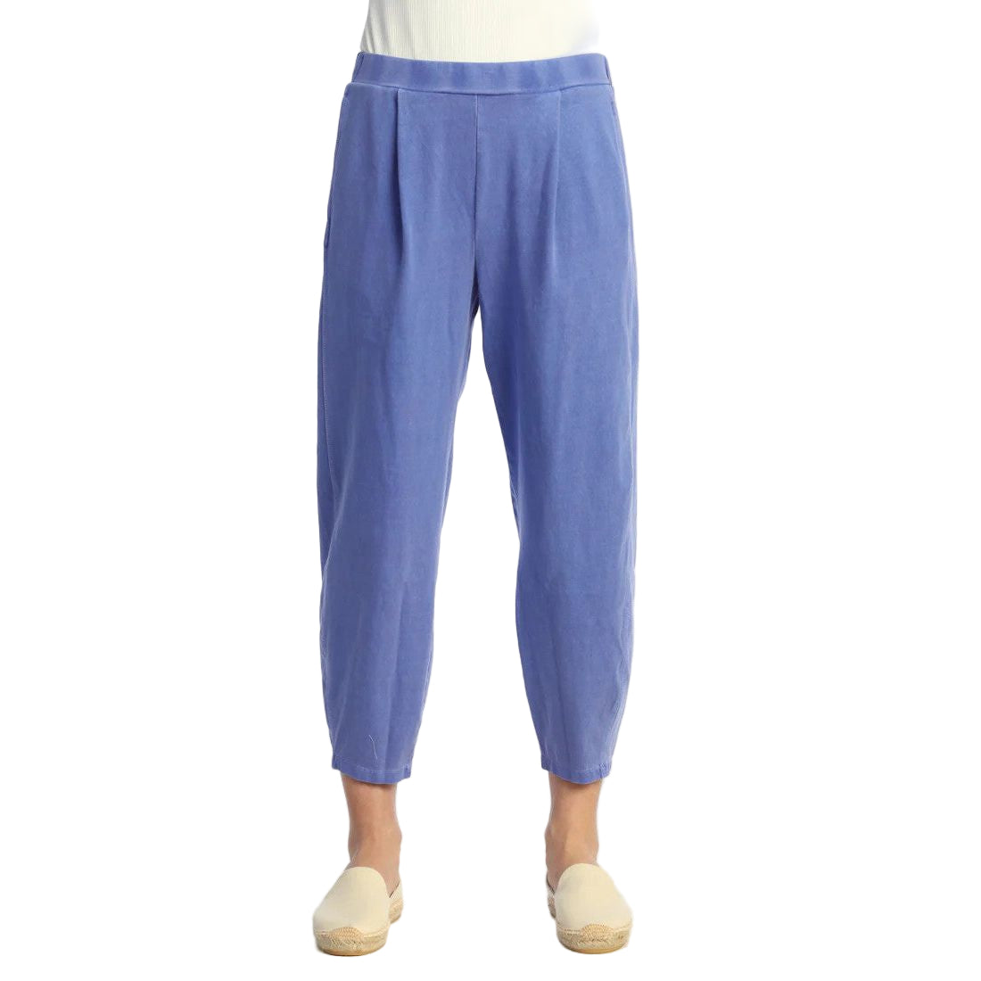 Jess & Jane Weekend Lantern Side Seam Pocket Pants (5 Colors) (WK14)