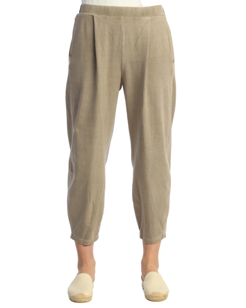 Jess & Jane Weekend Lantern Side Seam Pocket Pants (5 Colors) (WK14)