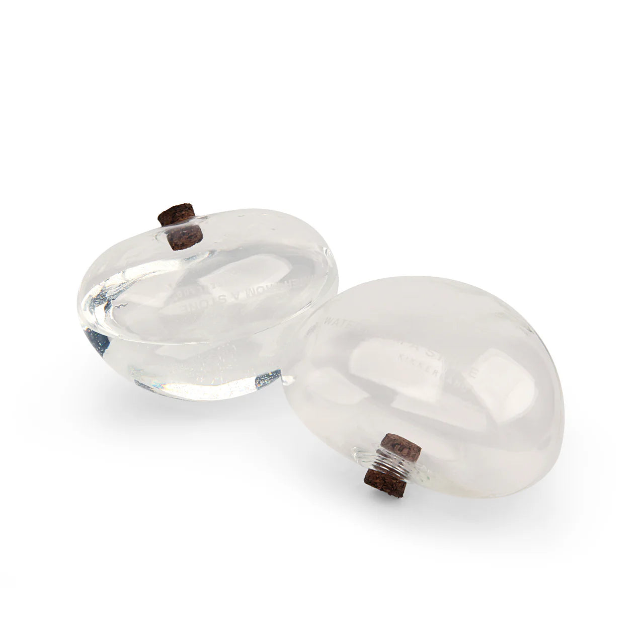 Kikkerland Water From A Stone (Set of 2)