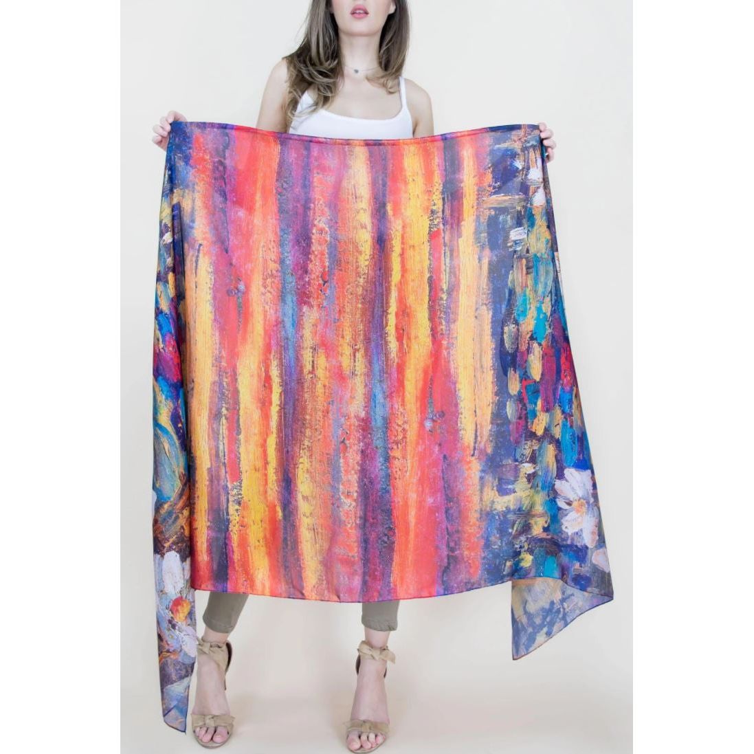 Lightweight Museum Art Scarf (6 Styles) (VM FS40)