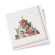 One Hundred 80 Degrees Santa Paws Paper Napkins