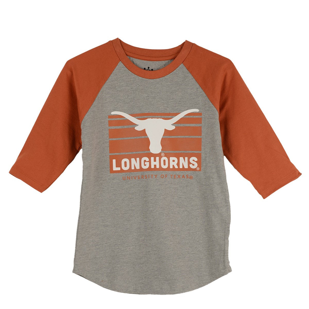 Texas Longhorn Youth Baseball Style Logo Tee (230-TEX)