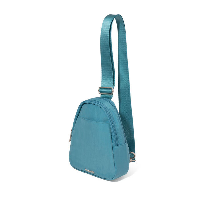 Baggallini Double Zip Mini Sling (SEASIDE)