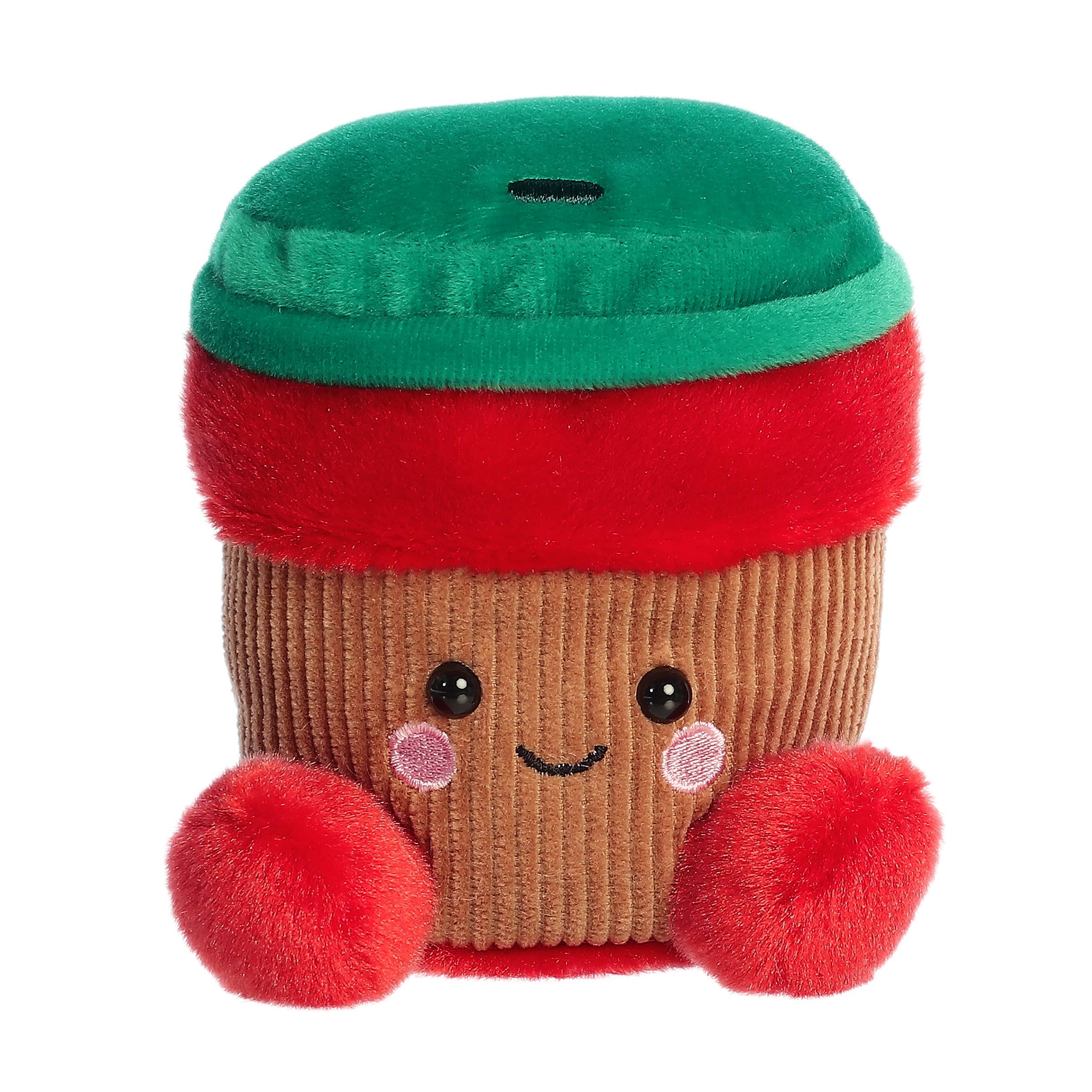 5" Plush Pal Espresso Peppermint Mocha Coffee Palm Pals Stuf