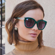 Brighton Intrigue Emerald Sunglasses (A13283)