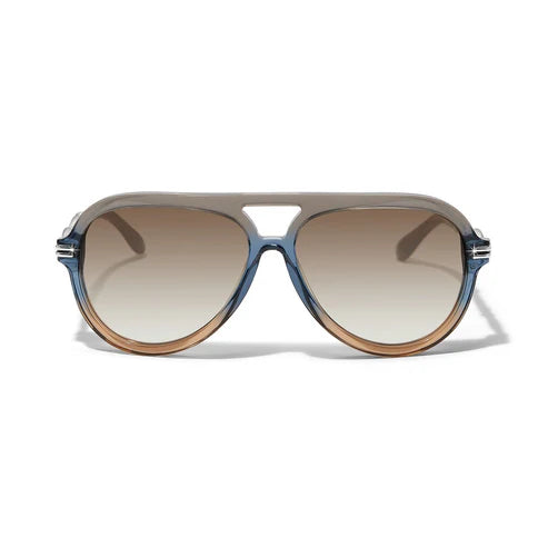 Brighton Interlok Twist Aviator Sunglasses (A13430)