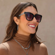Brighton Interlok Infinity Midnight Sunglasses (A13457)