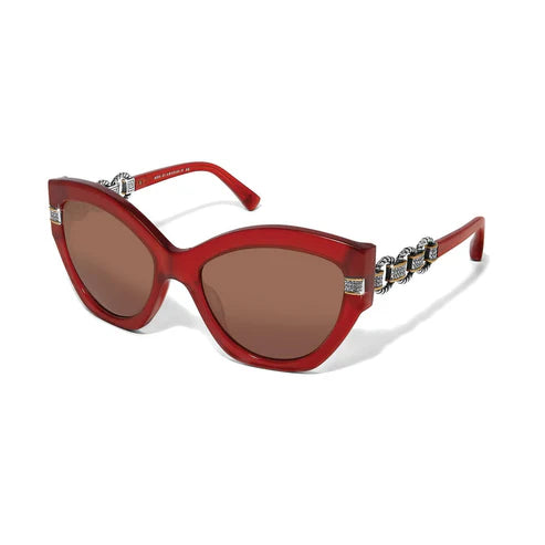Brighton Meridian Adagio Rouge Sunglasses (RED)