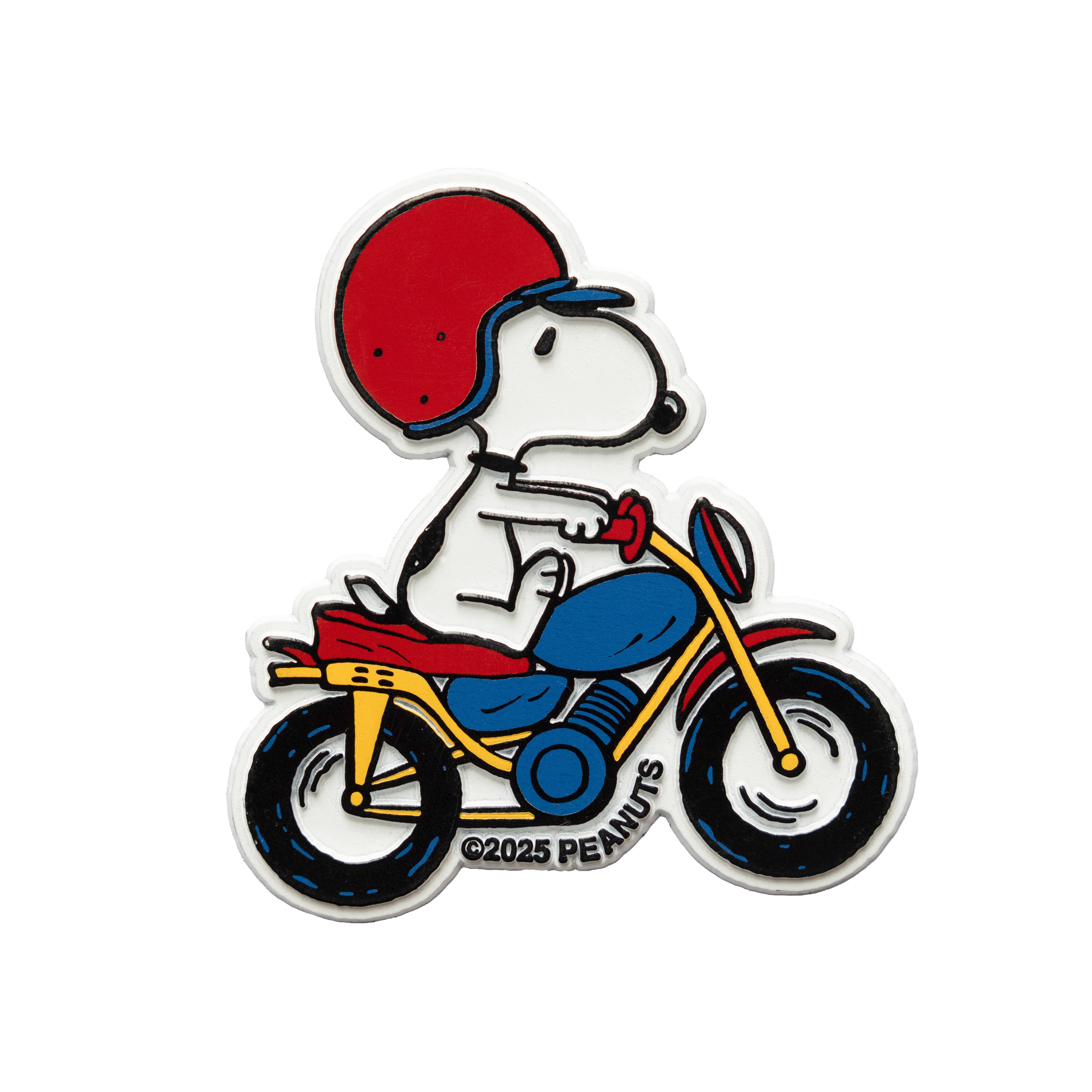 3P4 x Peanuts® - Snoopy Motorcycle Classic Fridge Magnet