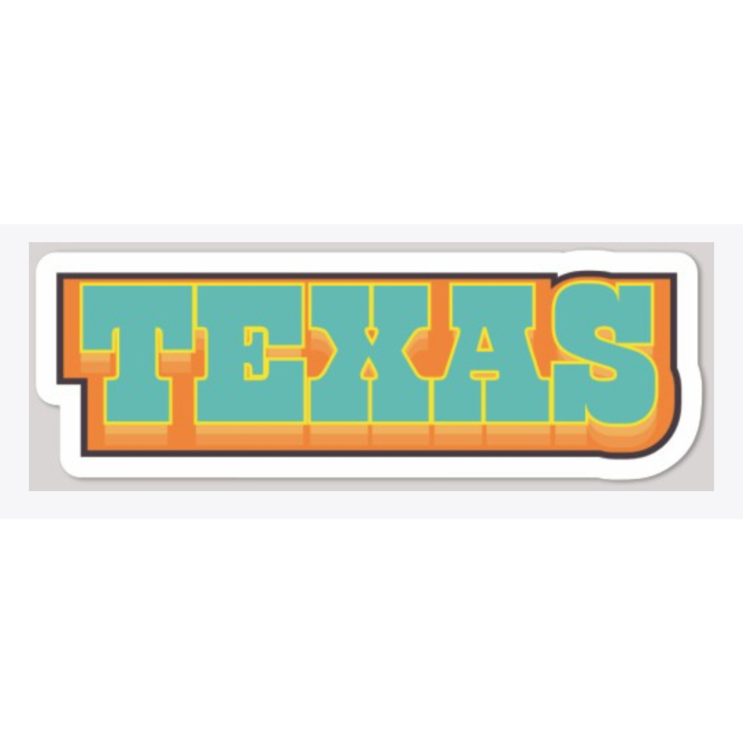 Sticker - Texas Turquoise