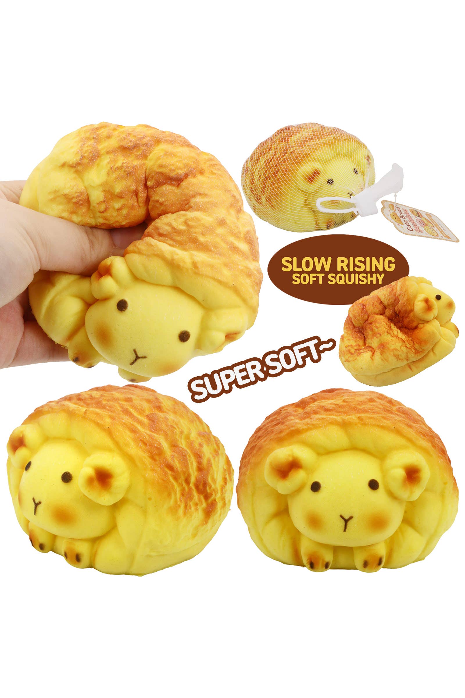 Sheep Bread Slow Rising Foam Squishy