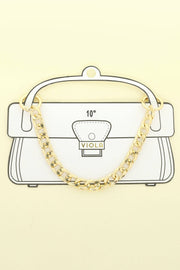 Bag Chain with Round Snap Hook Clasps