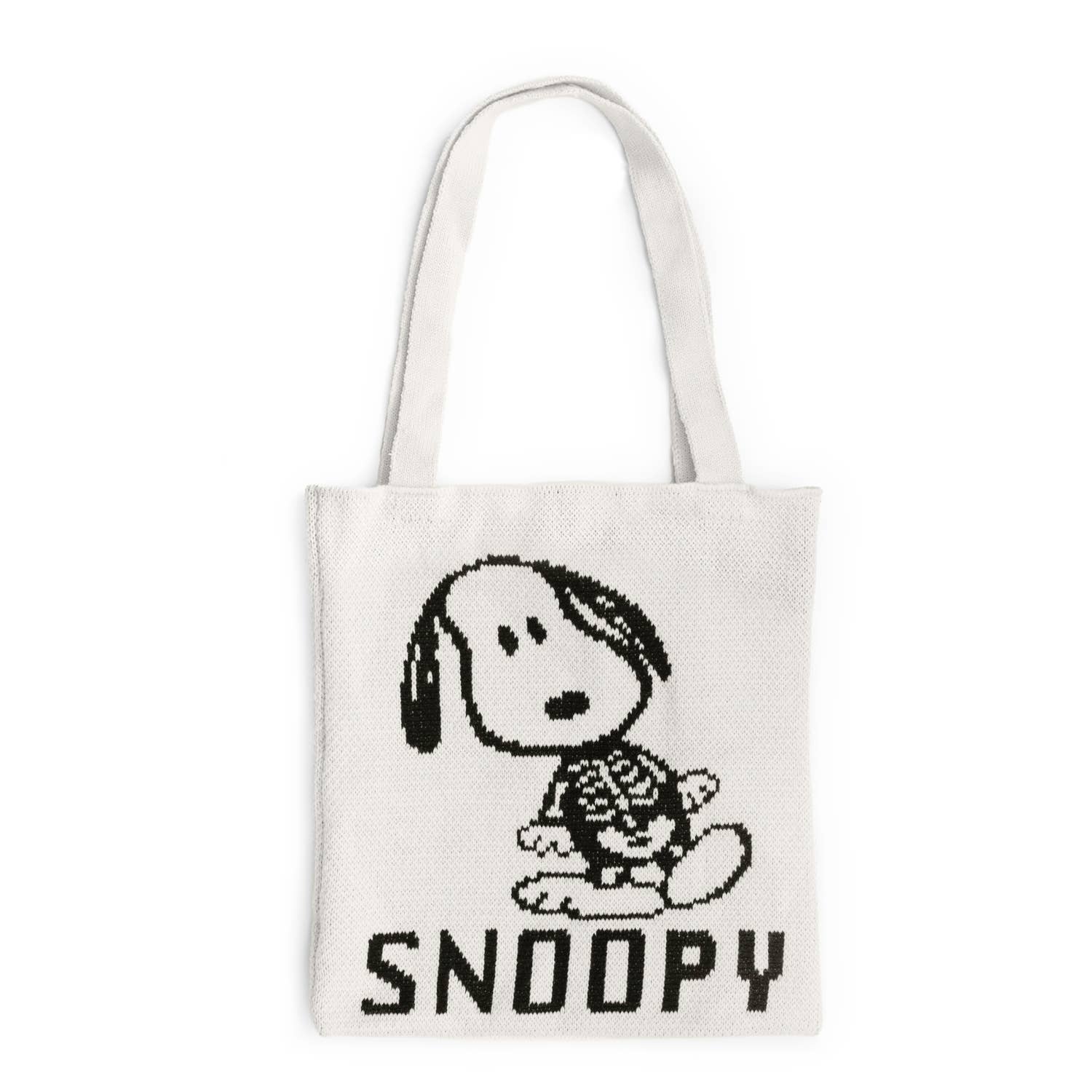 3P4 x Peanuts® Halloween - Snoopy Skeleton Knit Tote